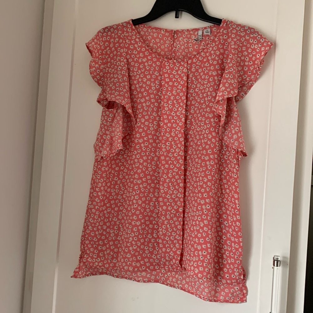 Elle pink blouse